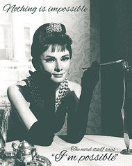 Audrey Hepburn Quote Framed Prints - Audrey Hepburn Quote Framed Print ...