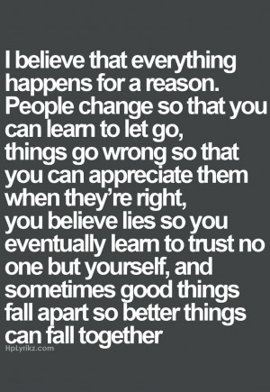 Better Things Coming Quotes