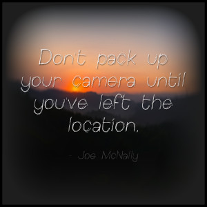 Photography Quotes to Live By: See You Behind the Lens... Don't pack ...