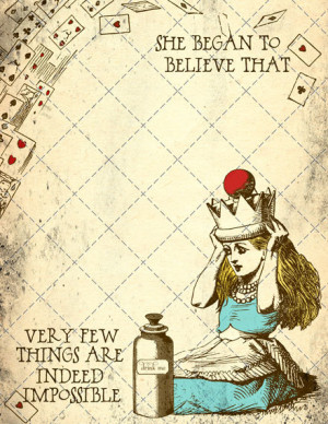 Alice in Wonderland printable page - Popstock Etsy | Cool Mom Picks