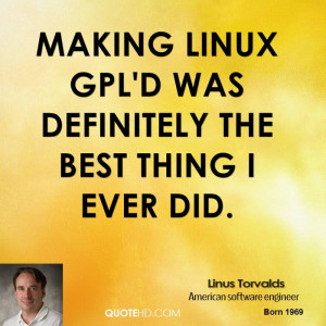 Linus Torvalds Quotes