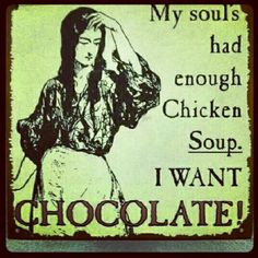 want chocolate!