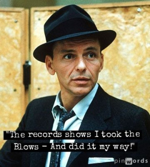 Frank Sinatra - My Way reminds me of my Grandpa
