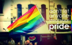 Don't let anyone steal your pride.