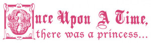 Once Upon A Time Fairy Tale Quote Wall Decal modern-wall-decals