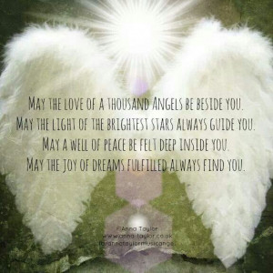 ... out there.. Here is an Angel blessing for Each & Everyone of Us