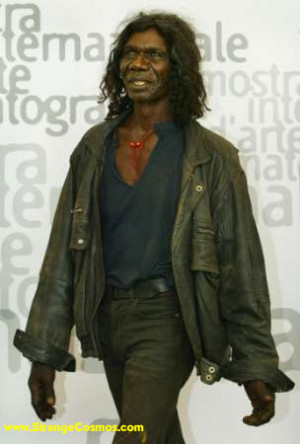 David Gulpilil, star of the new movie 'The Tracker' arrives at the ...