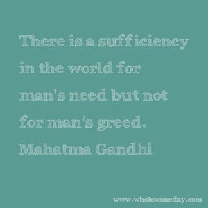 Quote from Mahatma Gandhi