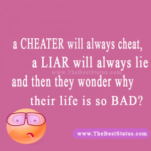 Cheaters quote #1