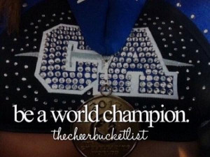 Cheerleading quotes, inspiring, motivational, sayings, champion
