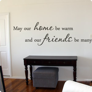 Warm Home... Art Quote