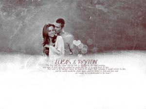 One Tree Hill Lucas & Peyton