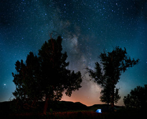 ... under the stars at Theodore Roosevelt National Park, North Dakota