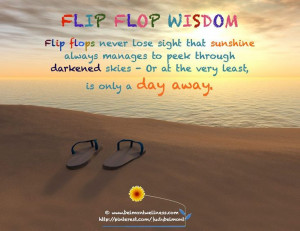 flip flop wisdom