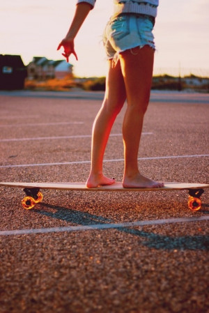 ... girl, london, long board, longboarding, love, photography, quotes
