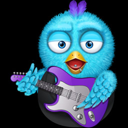 Twitter Guitar Player Icon picture