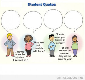 Cute and funny students quotes