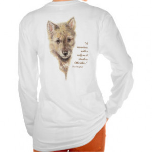 Cute Wolf Cub, Wolves Quote, Wildlife, Animal T Shirts
