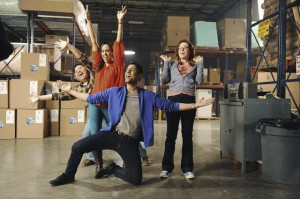 Still of Jason Rogel, Megan Kathleen Duffy and Andy Gala in The Mistle ...