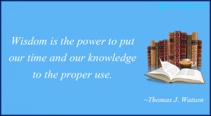 InspirationalQuotes.Club-wisdom , power , knowledge , Thomas J. Watson