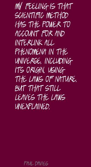 Scientific Method quote #1