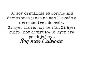 Soy Cabrona Frases Soy ms cabrona !