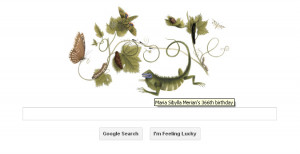 Google celebrates Maria Sibylla Merian’s 366th Birthday with Doodle