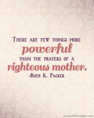 righteous mother-01 free lds general conference download printables ...