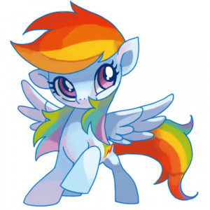 silly filly rainbow dash isn t a cupcake she s just sweet