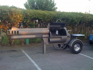Barbecue design, le smoking Gun BBQ Grill