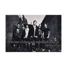 chelsea grin | Tumblr liked on Polyvore More