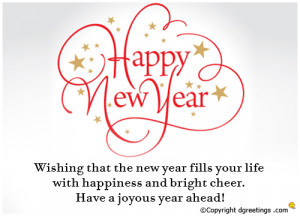 Happy New Year Designs Hindi