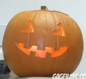 Pumpkin as a Jack o' Lantern