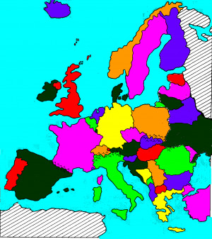 Eastern Europe Map Study Aid | Mr. Krier's History 7