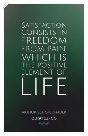 The positive element of life green quote