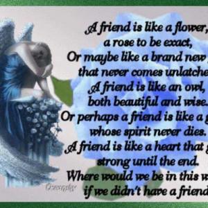 Friendship Flower Ment