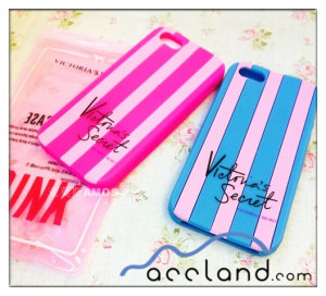 Victoria Secret VS Stripe Case For iPhone 5 5s, for victoria secret ...