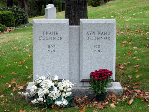 Jewish Women on the Map - Ayn Rand's Grave