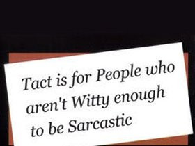 sarcastic quotes photo: tact sarcastic.jpg