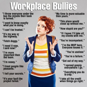 How to deal with a bully in the workplace. Best way to counter-act a ...