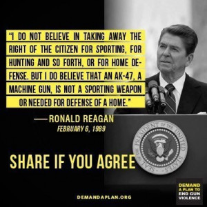 Reagan said this? Hmm, my opinion of him just changed! A LITTLE ...
