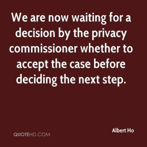 Albert Ho Quotes