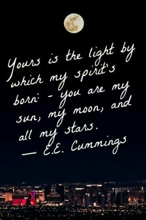 Sun, Moon and Stars... #Quote #Love