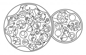 Dr Who Quote in Circular Gallifreyan by Pemachi