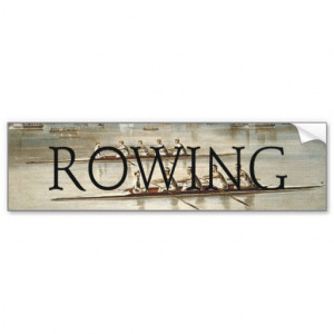 TOP Rowing Bumper Stickers