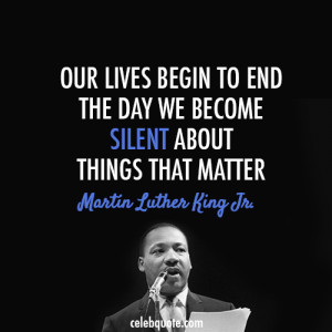 Mlk Quotes Injustice ~ Who Will Continue Dr. King's Legacy? | Gospel ...