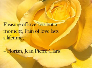 Quotes And Sayings About Love And Pain #9