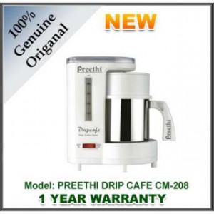Preethi Coffee Coffee Maker Maker Drip Drip Cafe Cafe Cm Cm 208