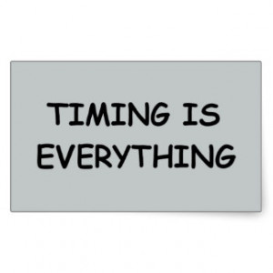 TIMING IS EVERYTHING QUOTES TRUISM FACTS LIFE LOVE RECTANGULAR ...