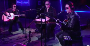 Queens of the Stone Age performed on BBC Radio 1's Live Lounge today ...